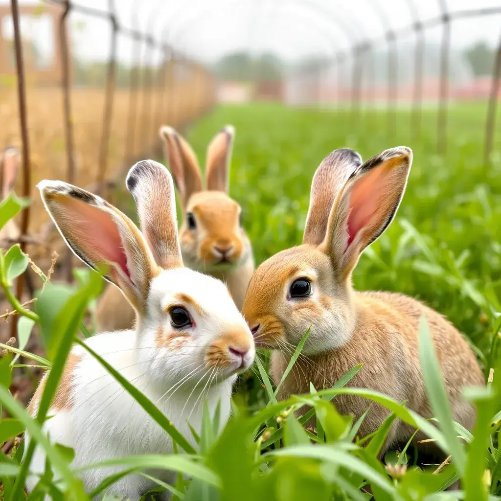 Корма для кроликів